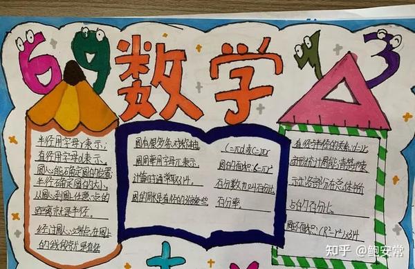 小小手抄报,大大数学梦——阜南第十小学手抄报的秘密