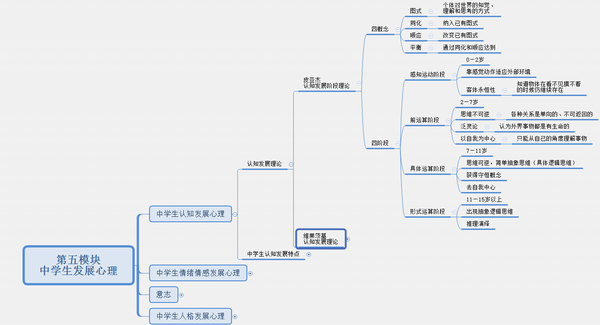 教资笔试中学科目二:《教育知识与能力》思维导图-7