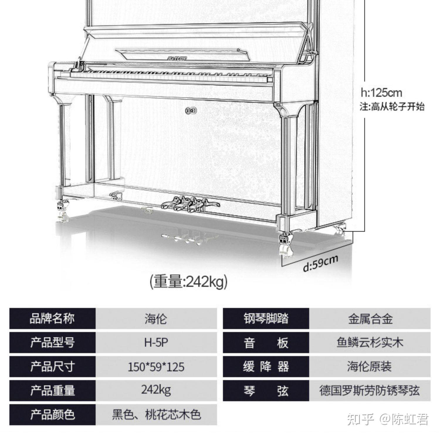 海伦钢琴h-5p 知乎