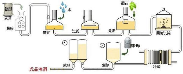 啤酒基本酿造工艺