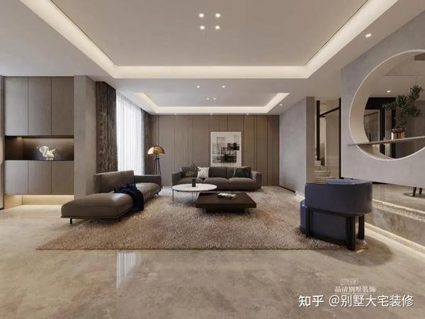 常州别墅装修500平米现代风格案例赏析