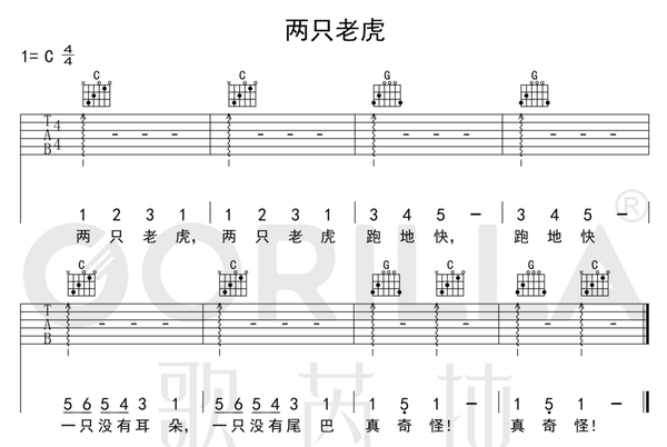 歌芮拉吉他零基础入门教学第六课左手和弦