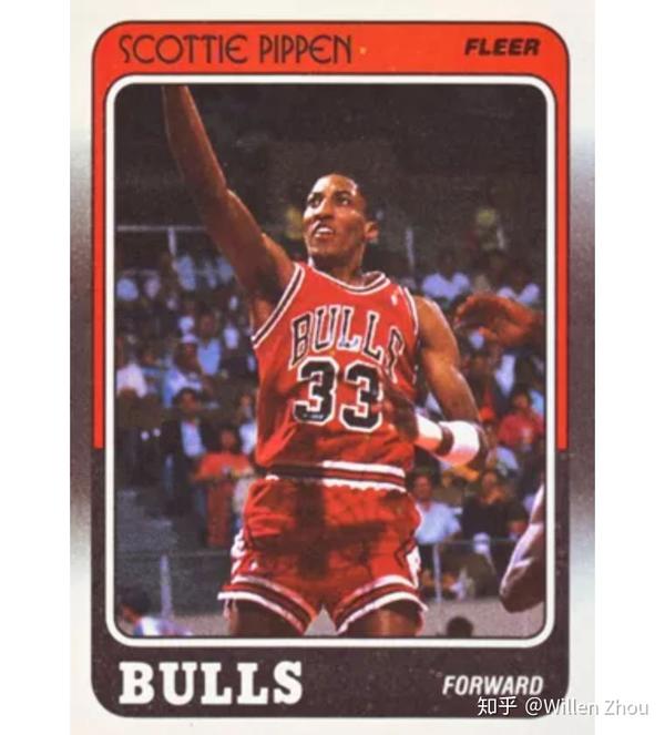 1988-89 panini stickers spanish scottie pippen #77