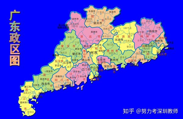 广东省珠海市地图