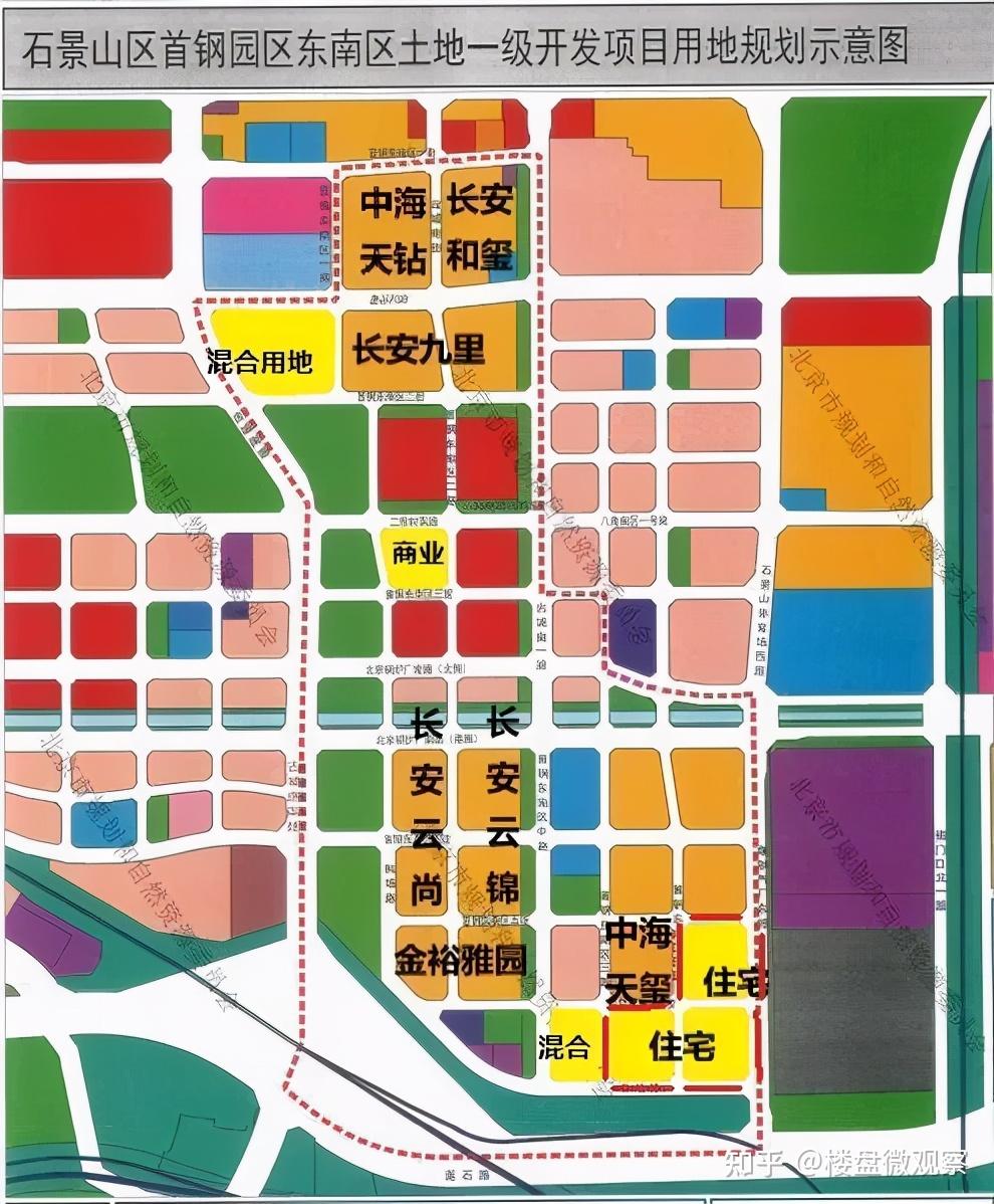 首钢东南区剩余部分1612-824,830,831,774,763,829地块未来很美好