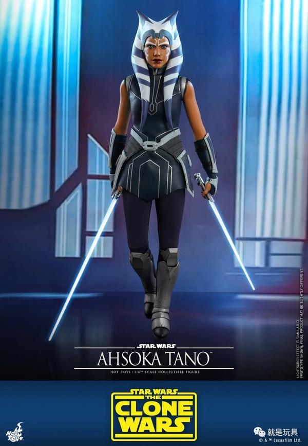 ht《星战:克隆战争》阿索卡·塔诺:长短双光剑的绝地女英雄!
