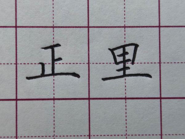 (2)当一个笔画支撑起某个笔画时,即为主笔.