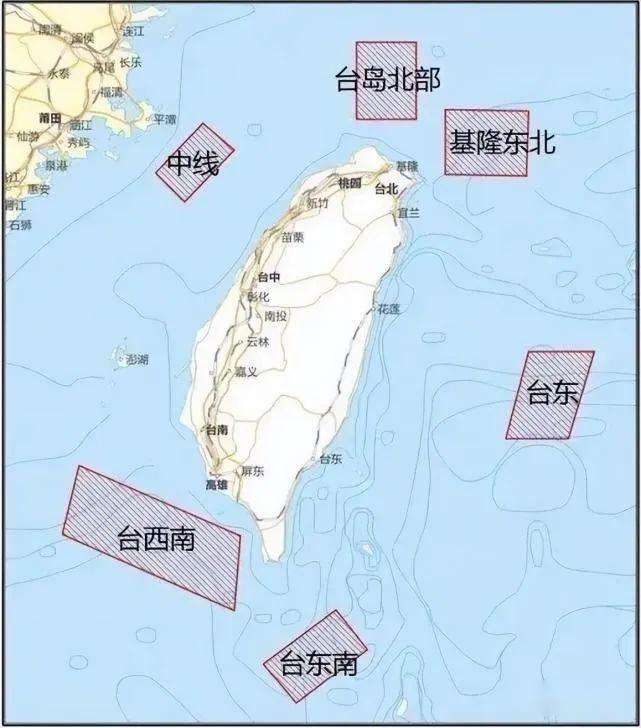 就在接受采访时表示,解放军的六大演习区域,相当于"封锁台湾三天"