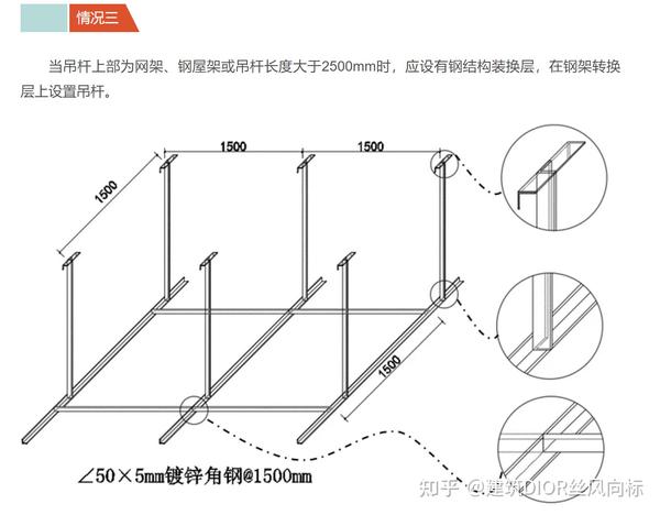 建筑装饰工程-轻钢龙骨吊顶反支撑知识编辑