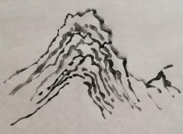 怎样学国画 六 山的画法