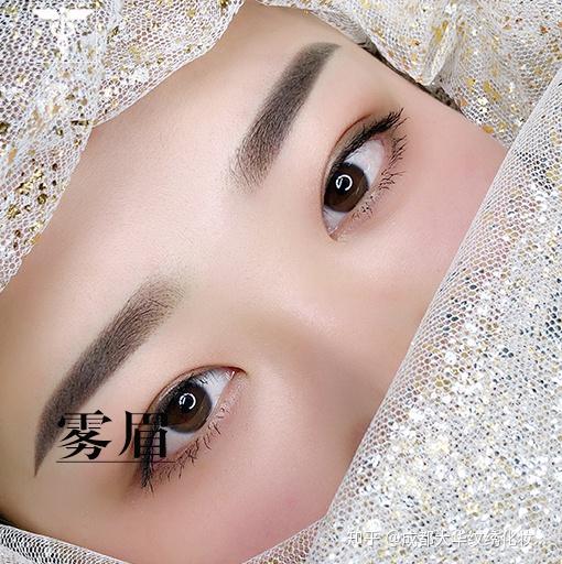 线条眉和雾眉的区别,你更适合哪一种?