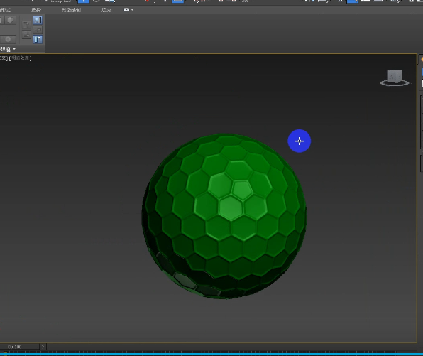 3dmax如何建一个简单的球体模型