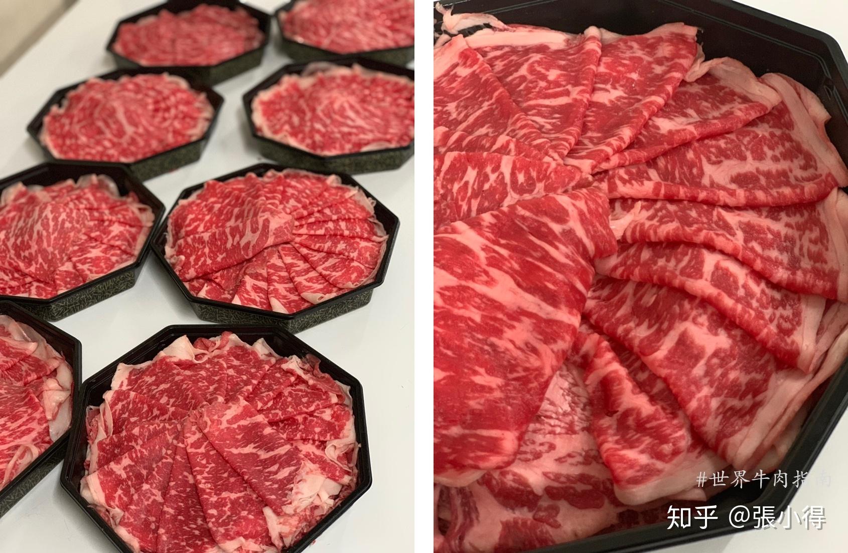 等级较高的大米龙,比如和牛大米龙,通过直接切片可以做出大片的薄肉片