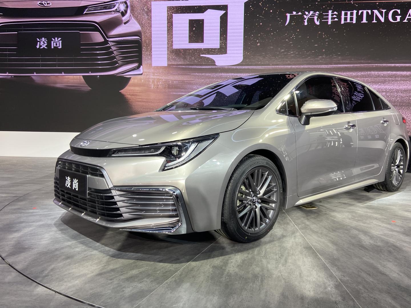 广汽丰田凌尚等三款新车首发 均将于明年上半年上市