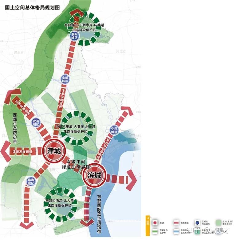 重磅05天津总规划来了津雄城际天津都市圈2千万人