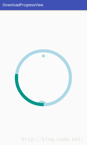 android实现炫酷的波浪下载loading动画