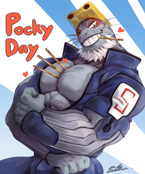 furry控进来看大触画师笔下的筋肉兽人