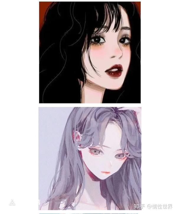 女生头像‖微丧动漫女头