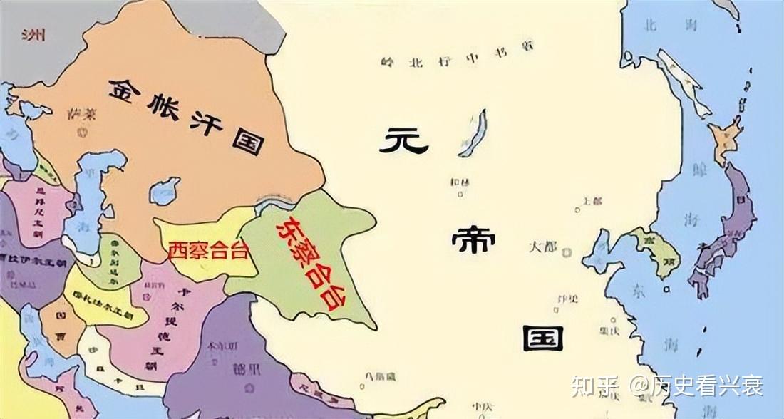 元朝四大汗国 zhuanlan.zhihu.com