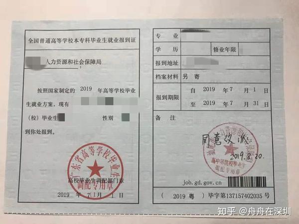 1. 报到证是教育主管部门正式派遣毕业生的凭证,是干部身份证明