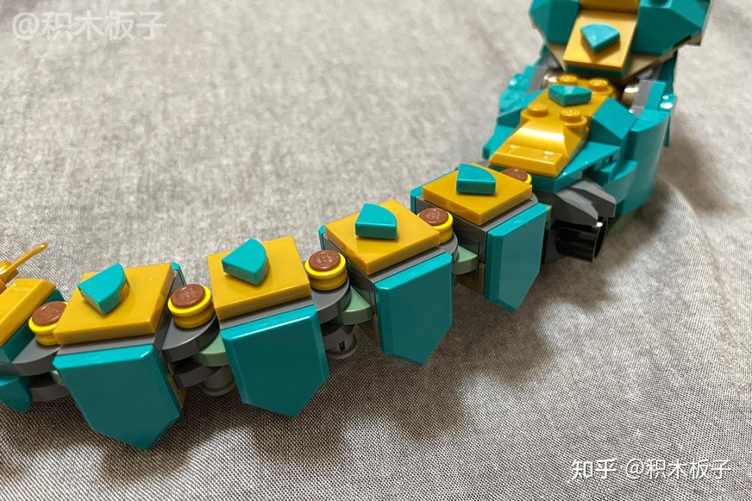 乐高lego精品评测71746丛林飞龙张牙舞爪却略有呆萌