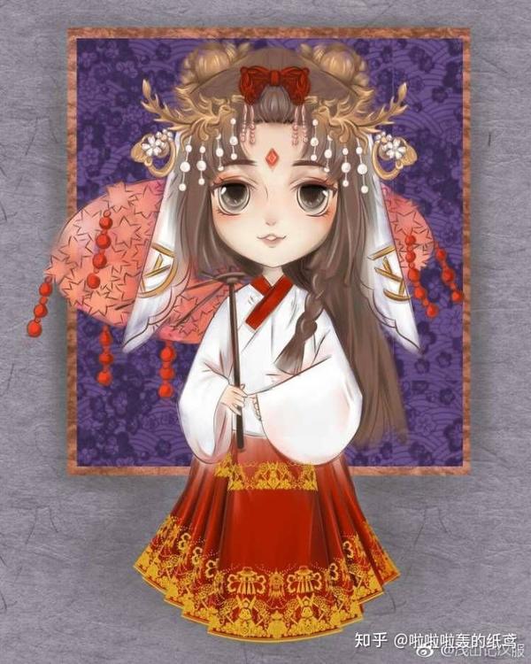 有q版汉服小人物的图片吗?