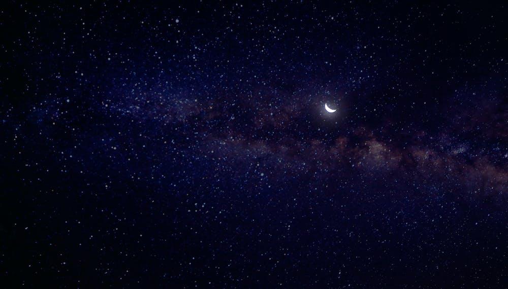 手机微信壁纸屏保背景图星空篇横图