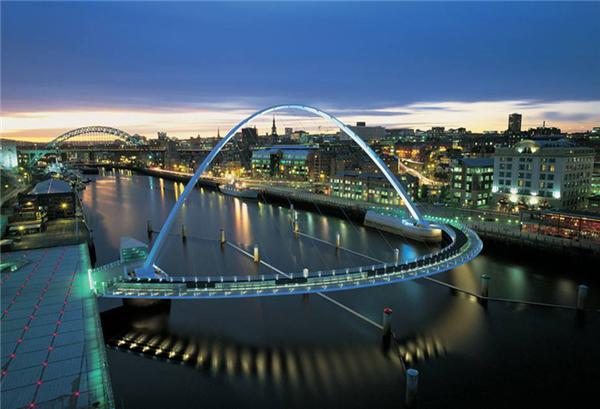 盖茨亥德千禧桥(gateshead millennium bridge,英国