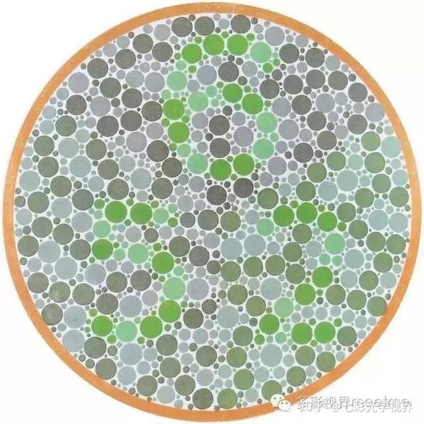 色盲色弱体检用检测图谱第一二版图