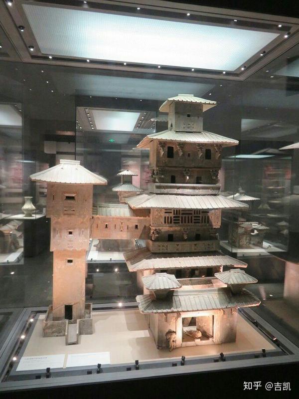 (焦作市博物馆藏,汉代陶楼综合陈列)