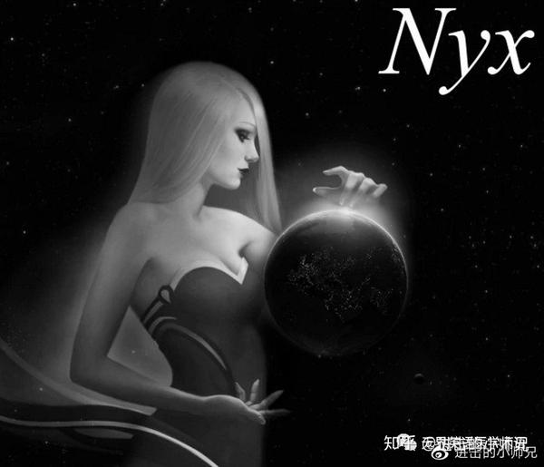 希腊神话衍生的医学术语二黑夜女神倪克斯nyx