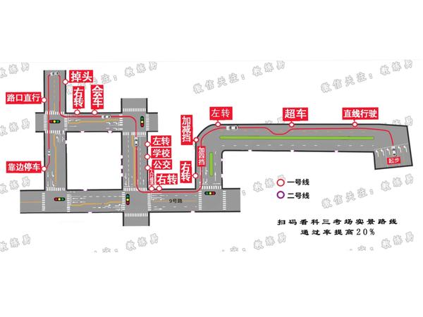 杭州富阳科目三经验分享12号线