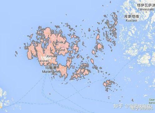 奥兰群岛芬兰的岛屿却住着瑞典人