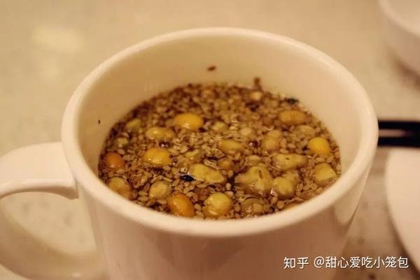 芝麻豆子茶