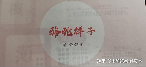 骆驼祥子初读不识书中意再读已是书中人