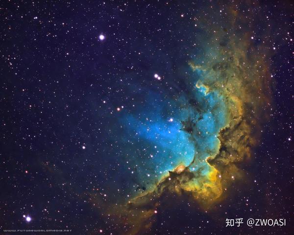 隐藏在巫师星云之内的强大力量ngc7380疏散星团zwoasi天文摄影