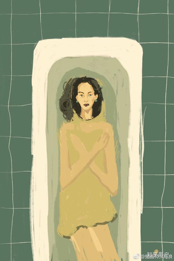 起身 一个人坐在厕所马桶上 面对着镜子 看着很久没剪的刘海 告诉自己