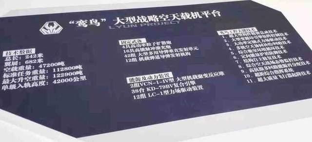这是一种十分前卫的新概念空天作战载具平台,展台上的看起来不是很大