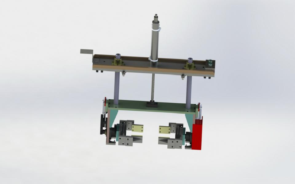 solidworks 机械设计:气动手指取料装置与气缸提升装置的运用介绍