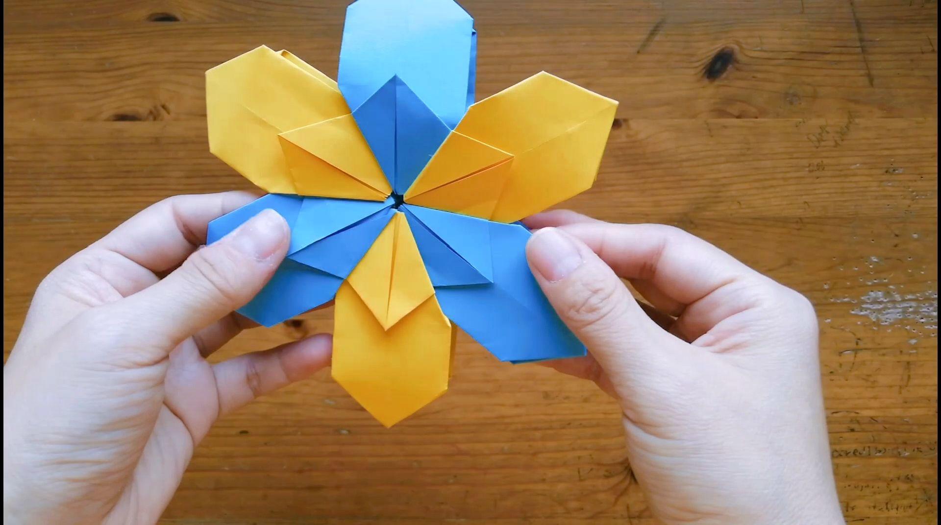 无敌风火轮—手工折纸技能挑战!孩子可以玩一整天!