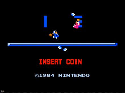 经典fc游戏敲冰块几十年后才知道1p和2p是情侣