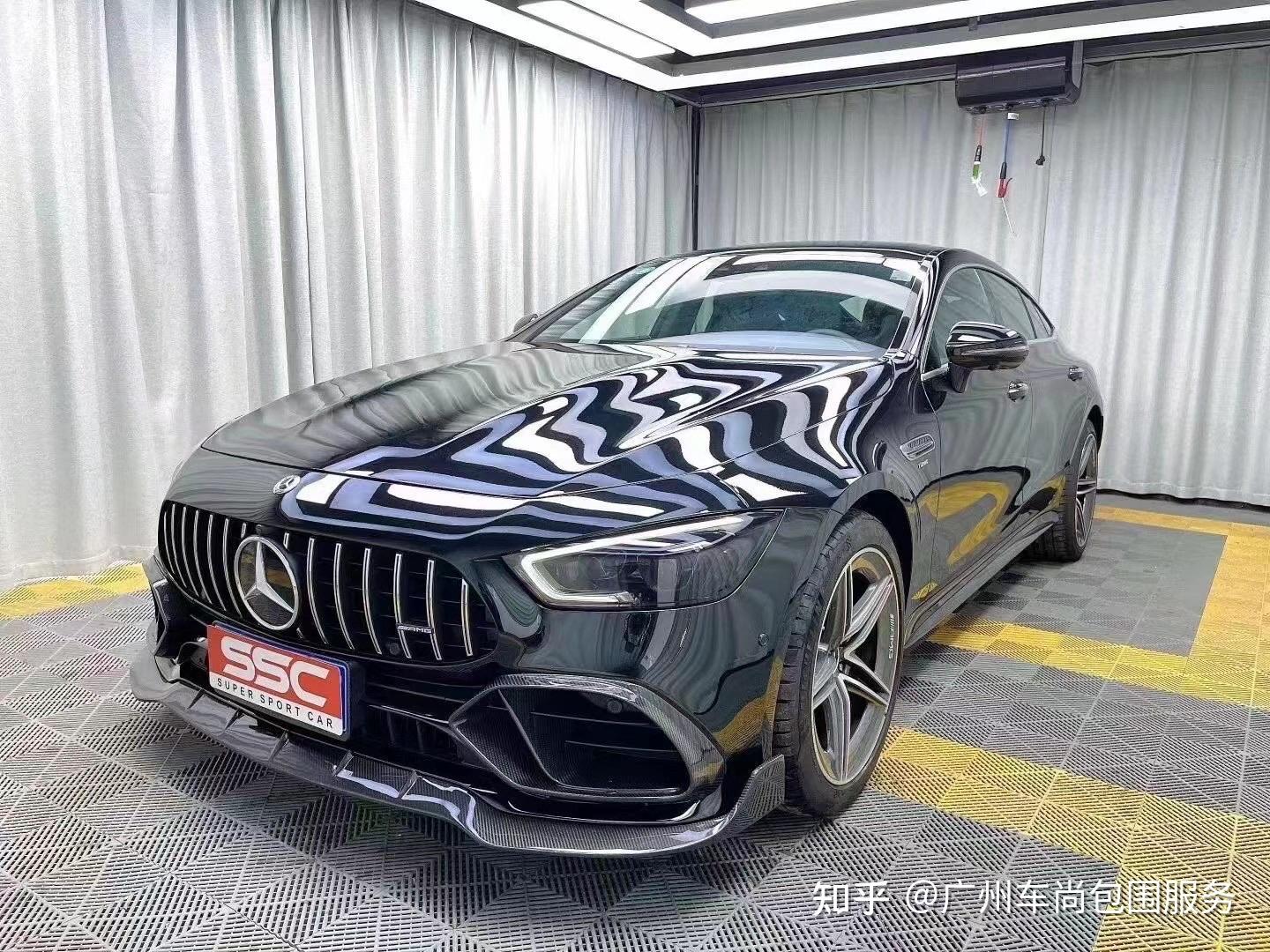 奔驰amggt50gt53改装brabus碳纤套件