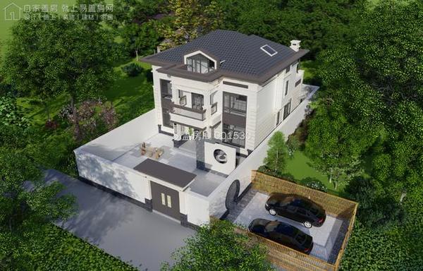 阁楼层 露台,易盖房江苏南京带多庭院舒适实用型新中式别墅
