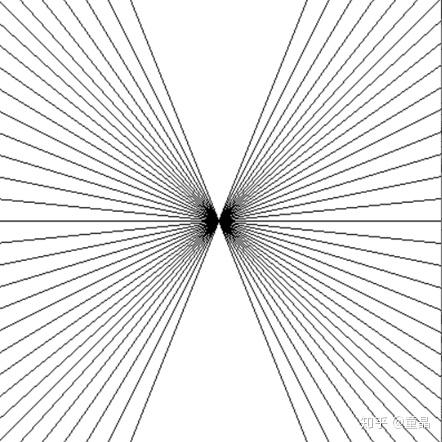 错觉图片生成实验平行线黑林错觉