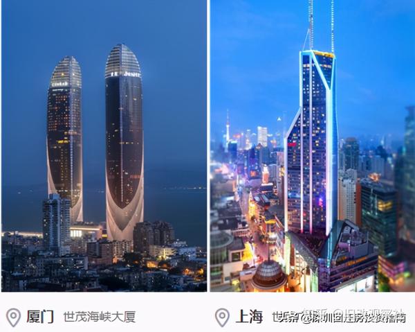 世贸开发的各地地标建筑