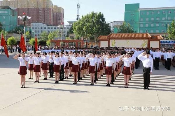上一组河北外国语学院图片