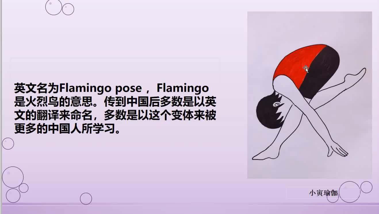 瑜伽老师养成课堂,火烈鸟式口令讲解附加体式梵文发音