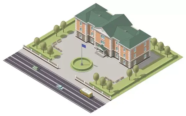 中小学现状问题的和平及智慧河源小学校园图片
