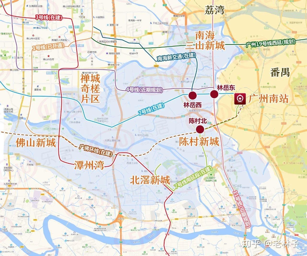 重磅升级三龙湾扩容三山陈村北滘佛山新城身价大涨