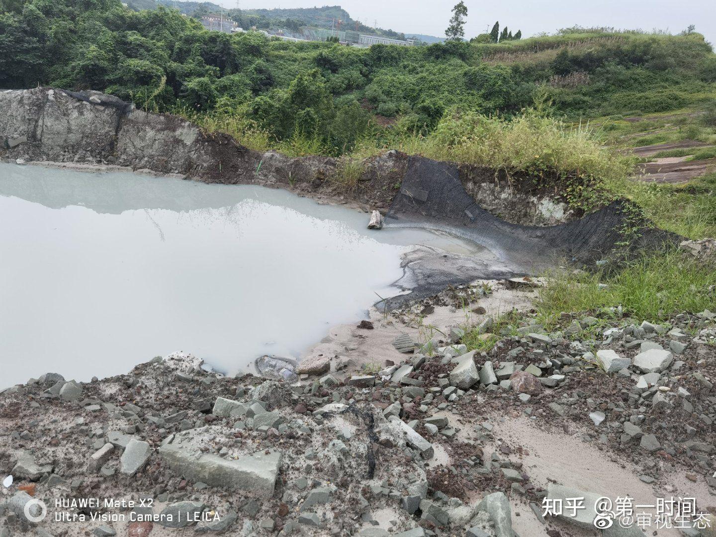 四川达州高新区一石材加工企业违反环保法破坏生态环境